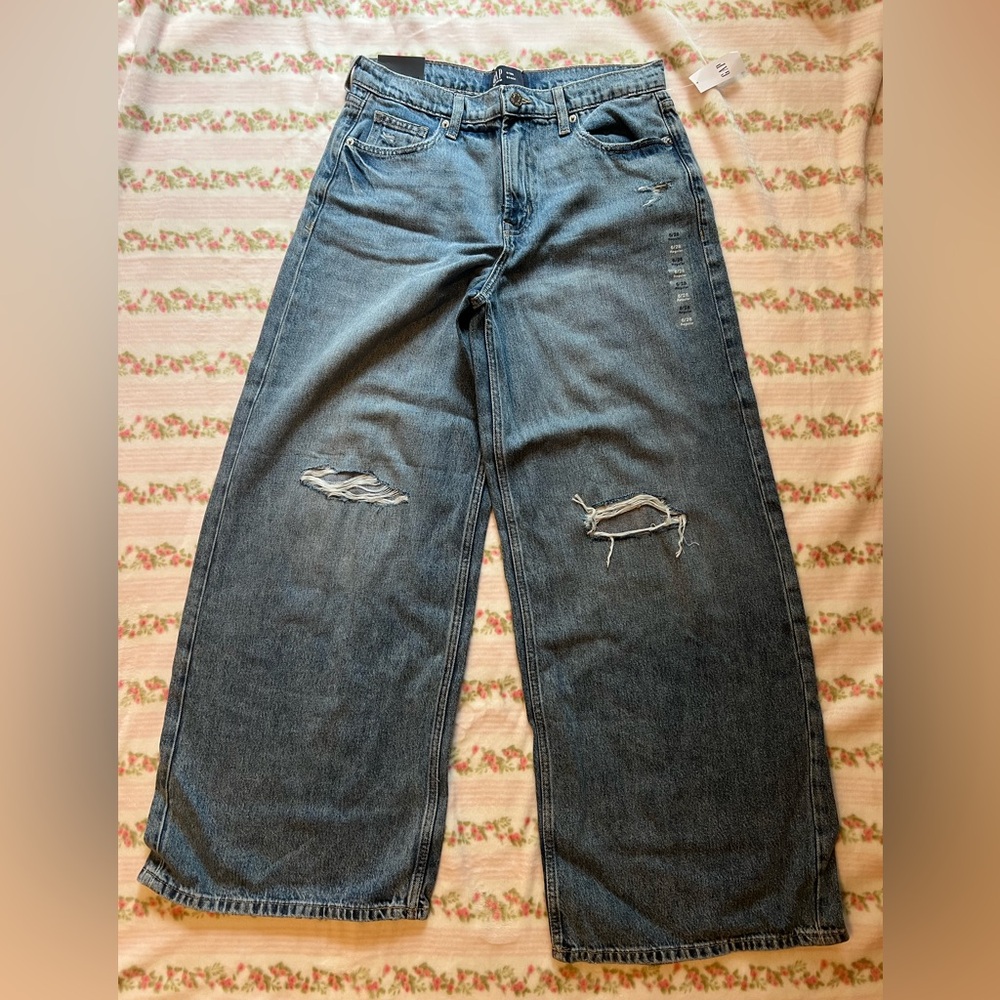 GAP Baggy Mid Rise Jeans